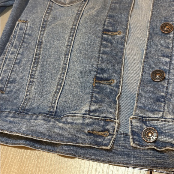 Curve Appeal Blue Denim Jacket - Picture 5 of 9